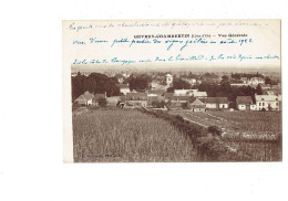 Cpa - 21 - Côte D'Or - Gevrey Chambertin - Vue Générale - Grosjean --- 1922 - Vignes Grélées - Gevrey Chambertin