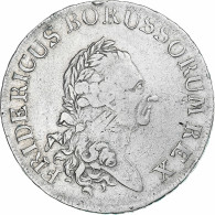 Prusse, Friedrich II, Thaler, 1785, Wroclaw, TB+, Argent, KM:332 - Taler Et Doppeltaler