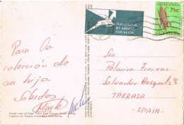 52213. Postal Aerea CAPE TOWN (South Africa) 1971. Vista Aerea De Cape Town - Cartas & Documentos