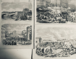 1859 ITALIE MAGENTA GUERRE 3 JOURNAUX ANCIENS - Non Classificati