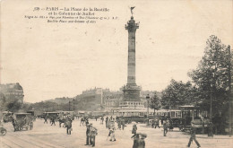 Paris * 4ème 11ème 12ème * La Place De La Bastille Et La Colonne De Juillet * Tram Tramway - District 04