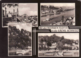 Germany, Weissen Flotte In Sächs. Schweiz, Gebraucht 1965 - Zwoenitz
