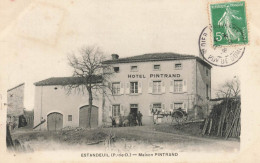 Estandeuil * Maison PINTRAND Hôtel * Attelage Villageois - Autres & Non Classés