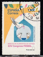 2021-ED. 5478 - Valores Cívicos. - Bancos De Alimentos De España. XXV Congreso FESBAL - USADO - Usati