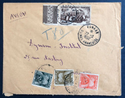 France, Divers TAXE Sur Enveloppe De KANKAN, Guinée Française 22.3.1952 - (B3144) - 1859-1959 Briefe & Dokumente