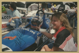 Jesse Bouhet - Pilote Automobile Français - Photo Originale Signée En Personne - Sportivo