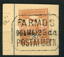 POSTAÜGYNÖKSÉG Bélyegzés FARMOS - Used Stamps