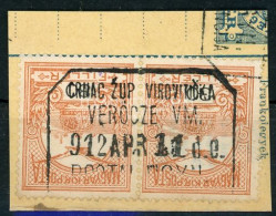 POSTAÜGYNÖKSÉG Bélyegzés CTNAC ZUP VIROVITICA - Used Stamps