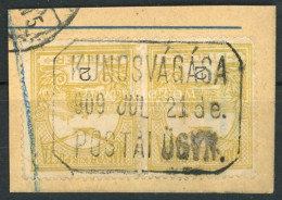 POSTAÜGYNÖKSÉG Bélyegzés KUNOSVÁGÁSA - Used Stamps