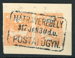 POSTAÜGYNÖKSÉG Bélyegzés MÁTRAVEREBÉLY - Used Stamps