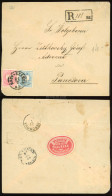 NAGYSZEBEN 1883. Szép Ajánlott Levél, Levélzáróval Pancsovára - Used Stamps