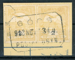 POSTAÜGYNÖKSÉG Bélyegzés GÓCS - Used Stamps