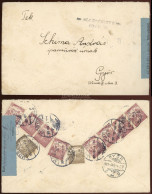 MOSON 1921. Érdekes Cenzúrázott Levél Győrbe Küldve, Schima Bandi - Used Stamps