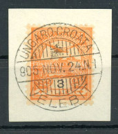 UNGARO CROATIA VELEBIT Luxus Hajó Bélyegzés - Used Stamps