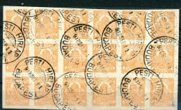 1918. Hírlapbélyeg 18-as Tömb , Pesti Hírlap Bélyegzéssel! - Used Stamps