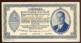 1930. Reviziós Pengő - Unclassified