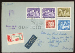 BUDAPEST 1962., Légi Levél Brazíliába - Used Stamps