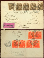 BUDAPEST 1938. Helyi Expressz Levél Szent István Bélyegekkel - Used Stamps