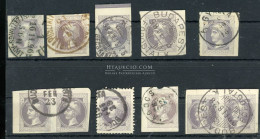 1867. Hírlapbélyeg, Szép Tétel, Csak érdekes Darabokkal, Szegélyléc, ívszél, Kifogazás, Pár, Bélyegzés Stb - Used Stamps