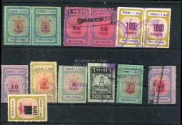 SZOLNOK  Városi Illetékbélyegek, Kis Tétel - Used Stamps