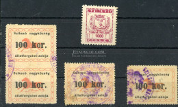 SZIKSZÓ  Városi Illetékbélyegek, Kis Tétel - Used Stamps