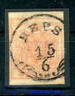 1850. REPS 3Kr Szép Bélyegzés - Used Stamps