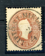 LIPTÓSZENTMIKLÓS 1861. 10Kr Szép Bélyegzés - Used Stamps