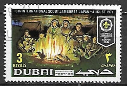 DUBAI    -    1971.   Jamboree  SCOUT  Au Japon   -   Oblitéré - Used Stamps