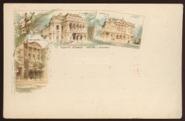 BUDAPEST 1896. Millenniumi 5Kr-os Díjjegyes Képeslap - Usado