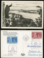 1949. Lánchíd Újjáépítés, Ritka FDC Képeslap - Hungary