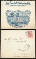 BUDAPEST 1914. Erzsébet Királyné Szálloda, Dekoratív Boríték Báró Schwartzer Ottónak Küldve - Unclassified