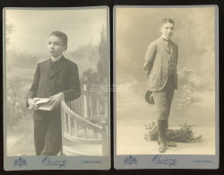 NAGYBECSKEREK 1900-10. Oroszy : 5db Cabinet Fotó - Ancianas (antes De 1900)