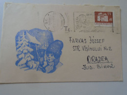 D199148  Romania  Cover  1960-70's Chess Championship Advertising Handstamp - Lettres & Documents