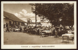 NAGYTÉTÉNY 1940. Halászcsárda, Régi Képeslap - Hungary