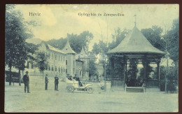 HÉVÍZ 1910. Régi Képeslap - Hongarije