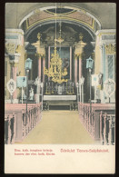 TEMESSZÉPFALU 1917. Templom Belső, Régi Képeslap - Hongarije