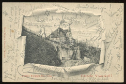 VERŐCE 1902. Régi Képeslap, Mozgópostával - Hongarije