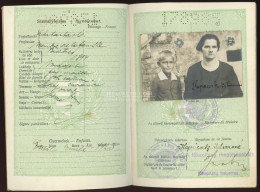 ÚTLEVÉL 1930. Két Személy Részére Passport - Ohne Zuordnung