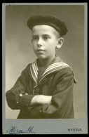 NYITRA 1910. Ca. Horn : Fiú, Cabinet Fotó - Ancianas (antes De 1900)
