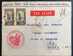 Maroc, Divers Sur Enveloppe TAD Marrakech-Gueliz 24.11.1925 - (B3174) - Brieven En Documenten