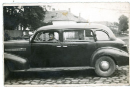 AUTOMOBIL , Máramarossziget 1940. Fotós Képeslap - Oud (voor 1900)