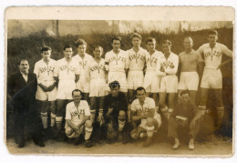 NAGYTÉTÉNY 1952. Nagytétényi Kinizsi Futballcsapat, Képeslap Méretű Fotó - Hongrie