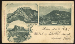 BARCASÁG 1900. Várak, Régi Képeslap - Hongarije