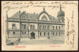 VESZPRÉM 1904.  Régi Képeslap - Ungarn