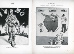 Jefimov, Borisz: Hitler-banda. Háborús Karikatúrák 1942-43 Bp. 1945. Athenaeum. 95 L. Szinte Teljes Egészében (részben S - Oblitérés