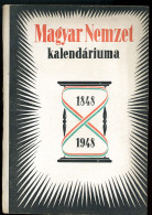 Magyar Nemzet Kalendáriuma 1948. 128l. Szép állapotban - Oblitérés