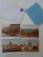 D199151   Sweden   Cover  1976 - Stockholm    Sent To Hungary   - Photos Silja Line Ropsten, Drottning - Briefe U. Dokumente
