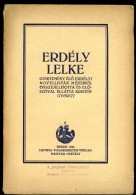 ERDÉLY LELKE , Gyűjtemény élő Erdélyi Novvellisták Műveiből. Berlin 1924. 148l - Oblitérés