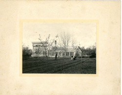 NYITRASZERDAHELY 1900. Ca. Blahó : Zerdahelyi Kastély, Konyhakert, érdekes , Régi Fotó,Slovakia - Oud (voor 1900)