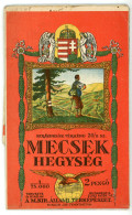 MECSEK HEGYSÉG , "Angyalos" Térkép 1930. Ca. - Ohne Zuordnung